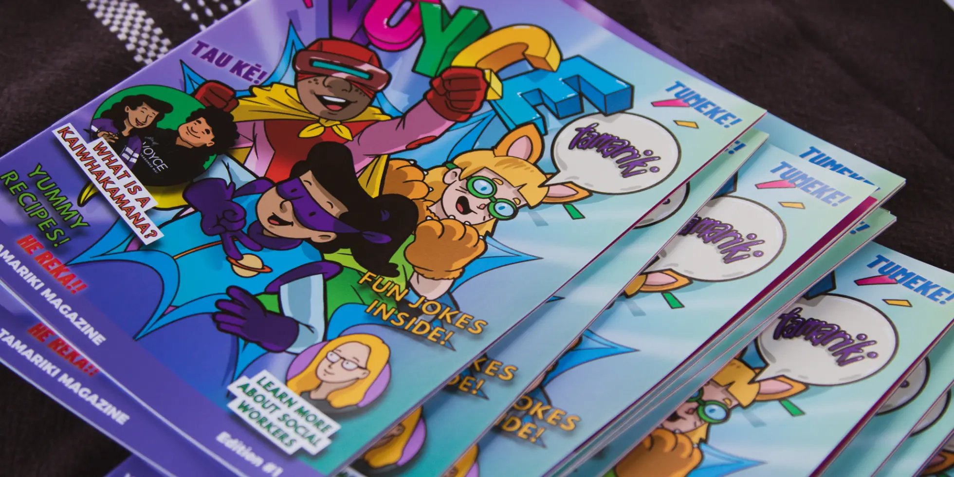 VOYCE Tamariki Magazine Launch
