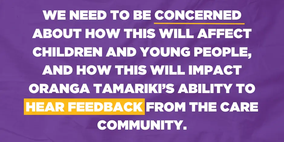 “Short sighted” proposal to cut Oranga Tamariki staff
