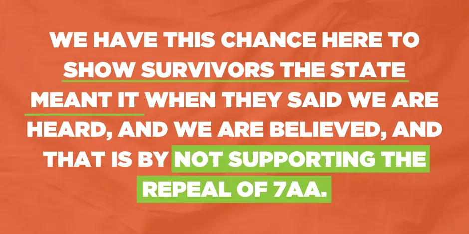 “We were failed and stripped of our rights”