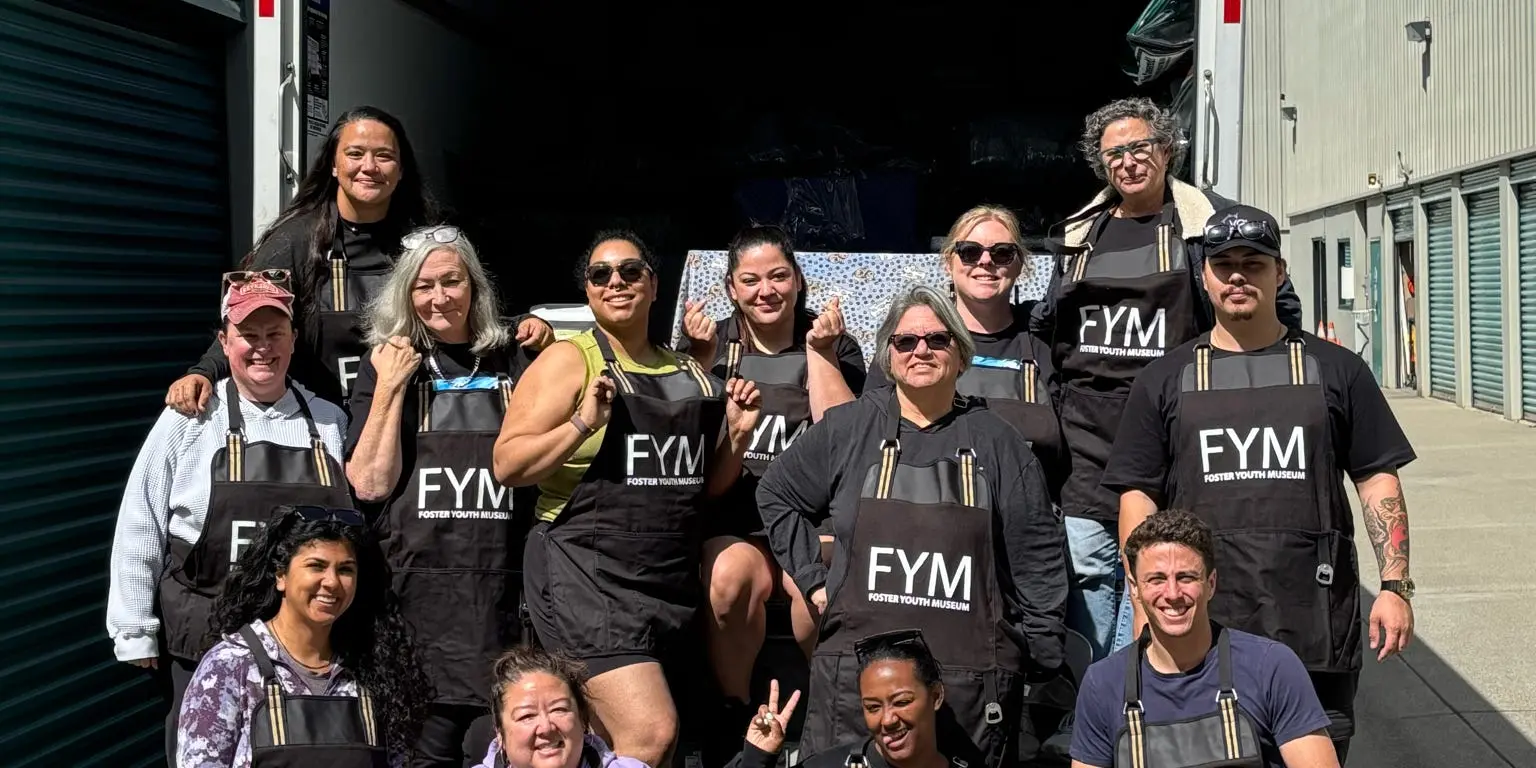 VOYCE Rangatira train with the Foster Youth Museum