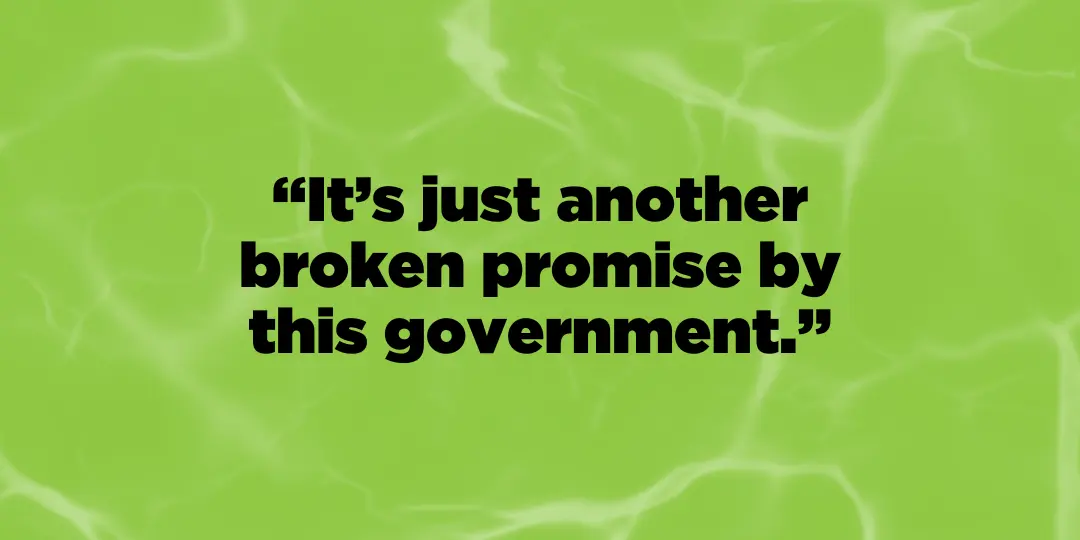 Concerns from care-experienced young people following broken promise over new redress system.