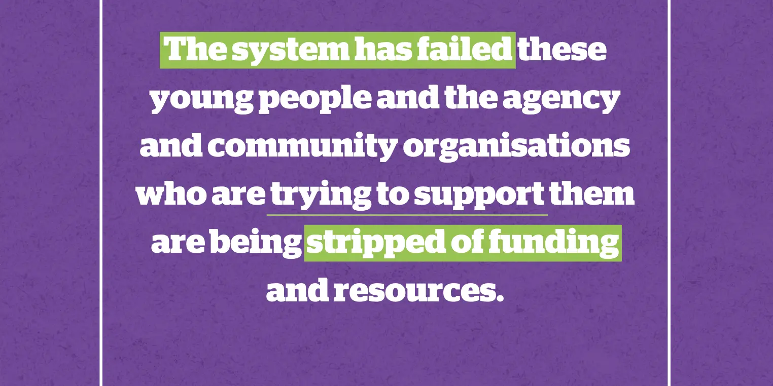 “The guts have been pulled from the care system”